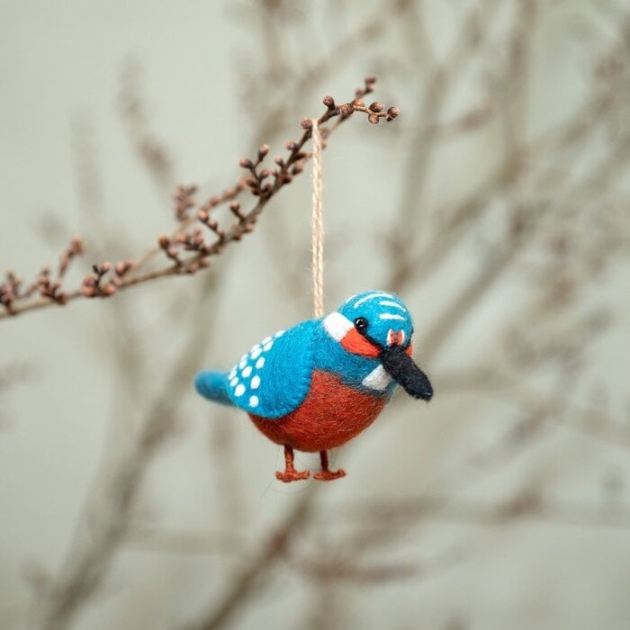 Sjaal met Verhaal IJsvogel - Sjaal met een Verhaal