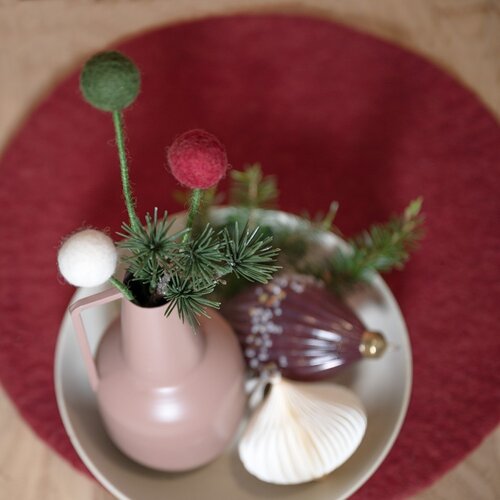 Craspedia's Holly Berry (3 stuks) - Sjaal met een Verhaal 