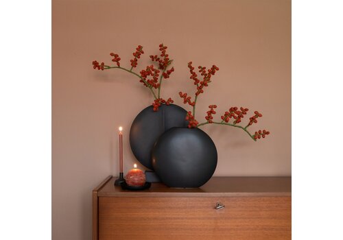 Sjaal met Verhaal Bloem: Tak: Bes Rozenbottel - Sjaal met een Verhaal