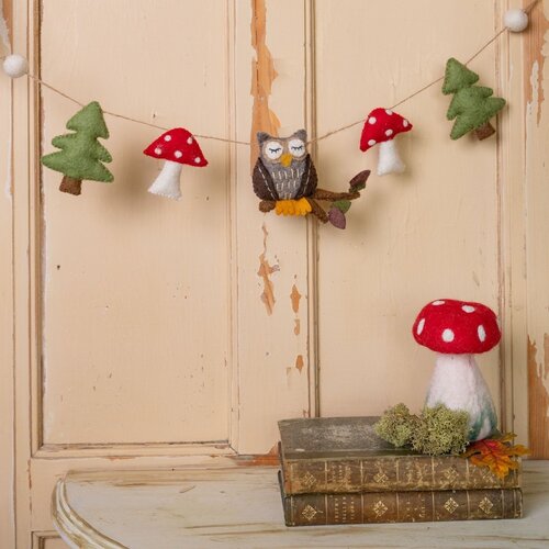 Viltslinger Bos Uil - Sjaal met een Verhaal 