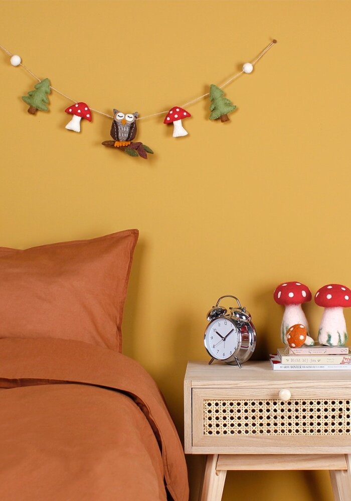 Sjaal met een Verhaal - Viltslinger Bos Uil