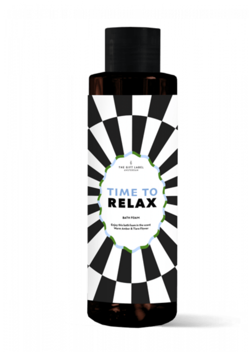 The Gift Label Bath Foam - Time to Relax - The Gift Label