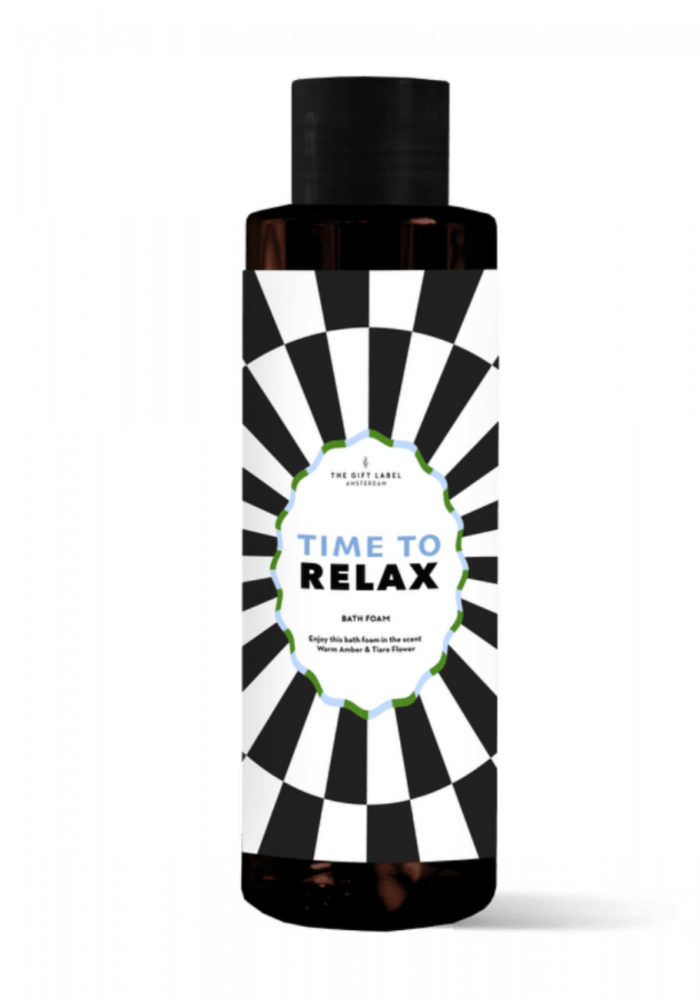 The Gift Label - Bath Foam - Time to Relax