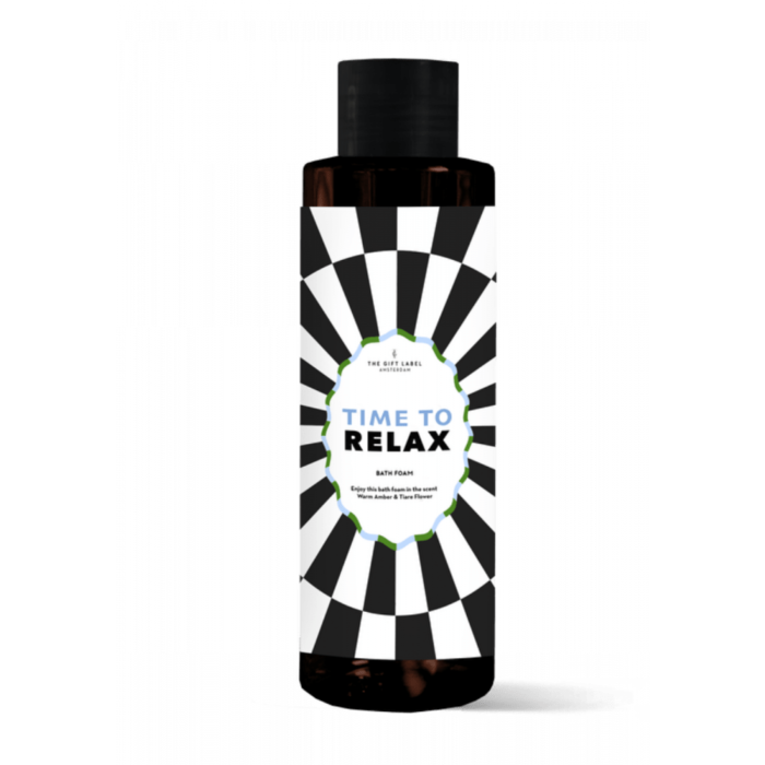 The Gift Label Bath Foam - Time to Relax - The Gift Label