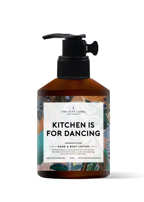 The Gift Label Hand & Body Lotion - Kitchen is for dancing - The Gift Label