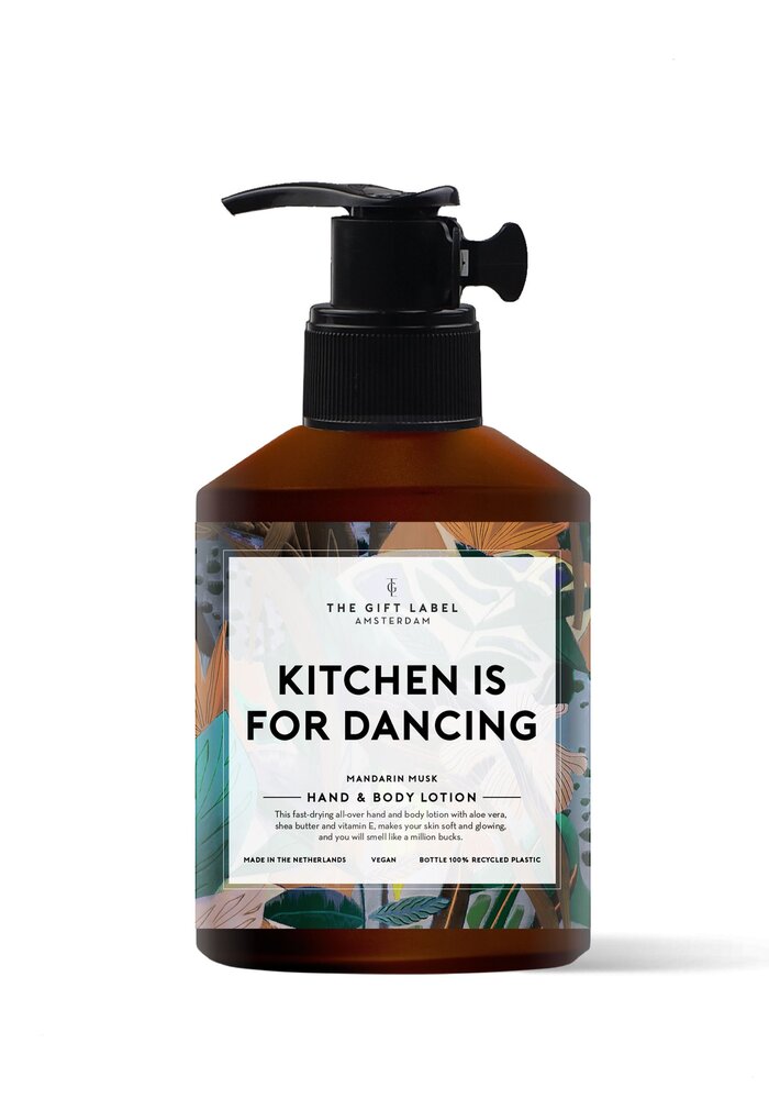 The Gift Label - Hand & Body Lotion - Kitchen is for dancing