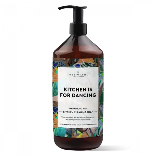 Kitchen Cleaning Soap - Kitchen is for dancing - The Gift Label 