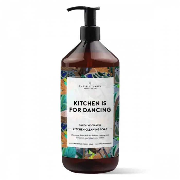 The Gift Label - Kitchen Cleaning Soap - Kitchen is for dancing