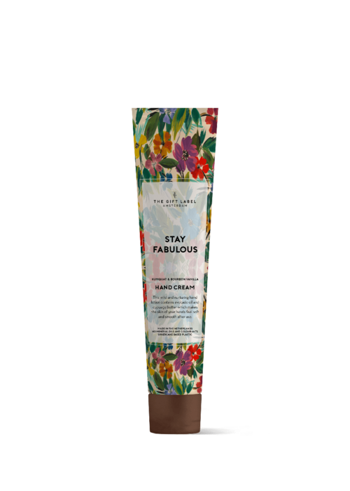 The Gift Label Hand Cream Tube - Stay Fabulous - The Gift Label