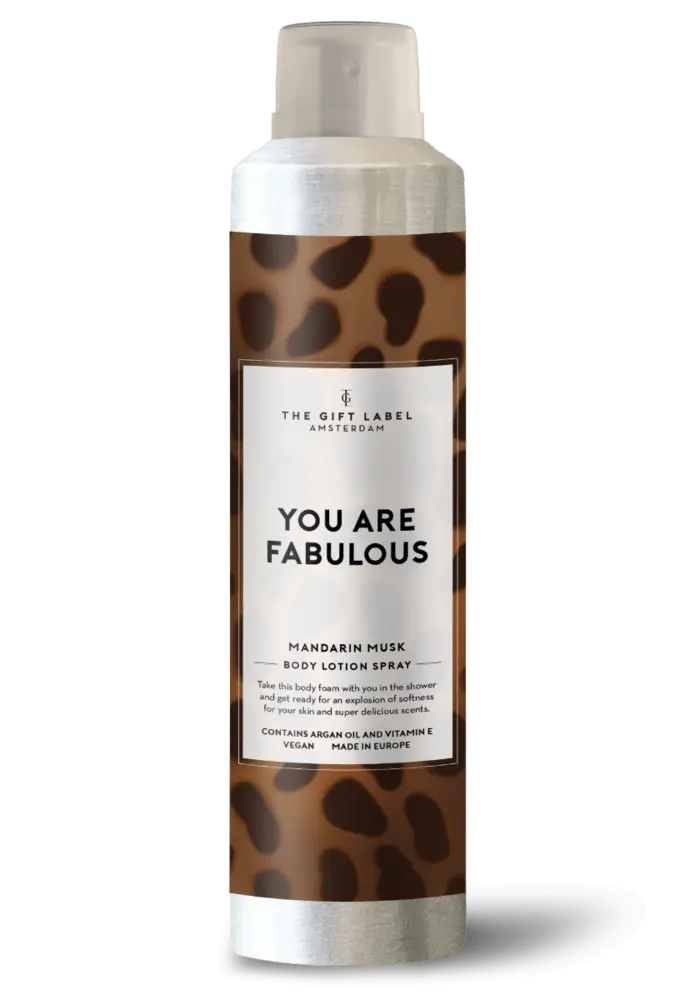The Gift Label - Body lotion spray - You are fabulous