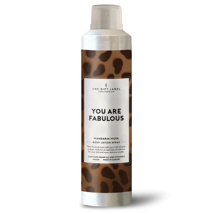 The Gift Label Body lotion spray - You are fabulous - The Gift Label