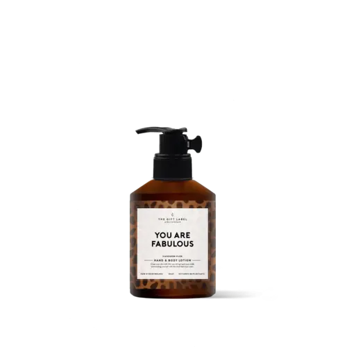 Hand & Body Lotion - Stay Fabulous - The Gift Label 