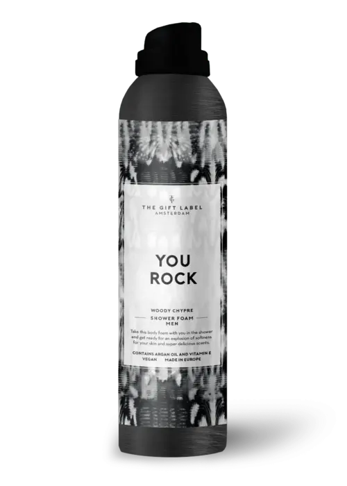 The Gift Label Doucheschuim - You rock - The Gift Label