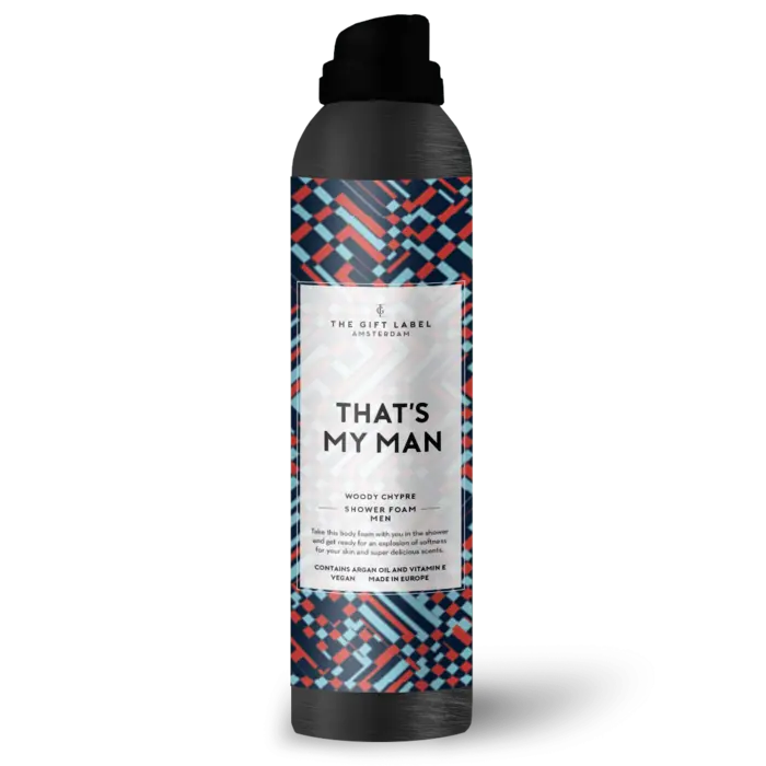 The Gift Label - Doucheschuim - That's my man