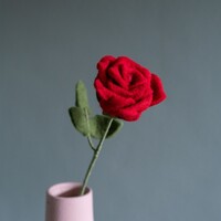 Sjaal met een Verhaal - Roos Rood