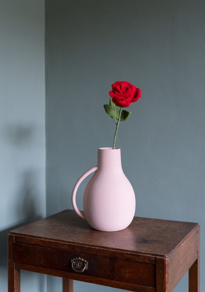 Sjaal met een Verhaal - Roos Rood