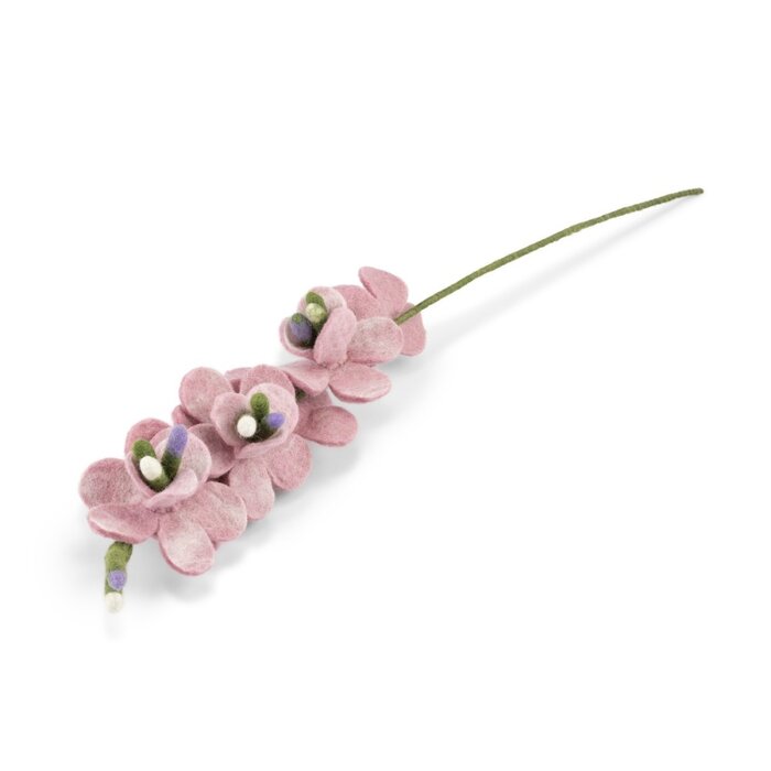 Sjaal met een Verhaal - Ridderspoor Roze