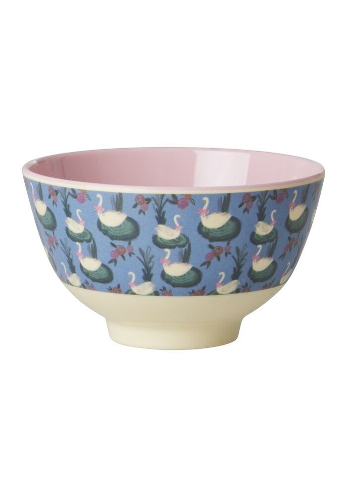 rice - Kleine Kom - Blauw - Swan Lake