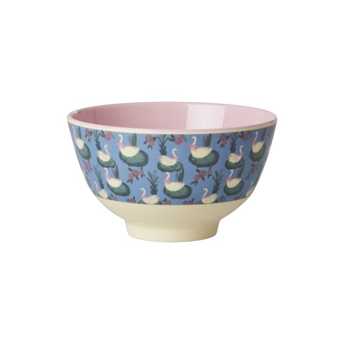 rice - Kleine Kom - Blauw - Swan Lake