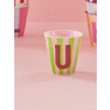 Rice rice - U - Medium Beker - Pinkish Stripes - Multicolor