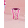 Z - Medium Beker - Pinkish Stripes - Multicolor - rice