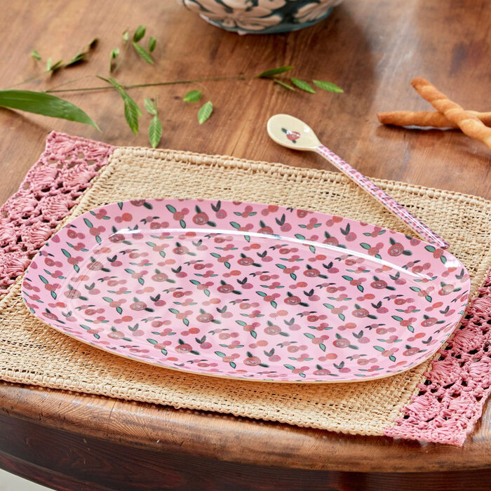 rice - Dinerbord - A Rose is a Rose