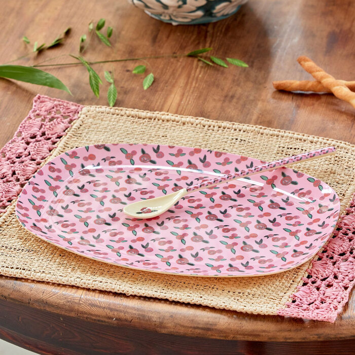 rice - Dinerbord - A Rose is a Rose