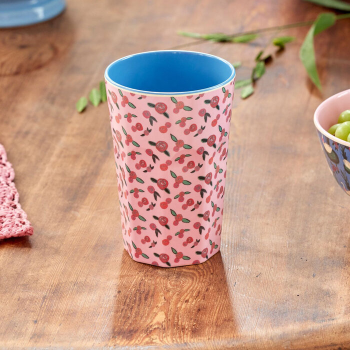 RICE Grote Beker - A Rose is a Rose - rice