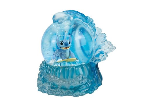 Disney Showcase Collection Stitch Surfing Waterball - Disney Showcase Collection