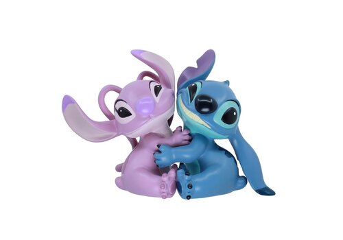 Disney Showcase Collection Stitch & Angel Bookends - Disney Showcase Collection