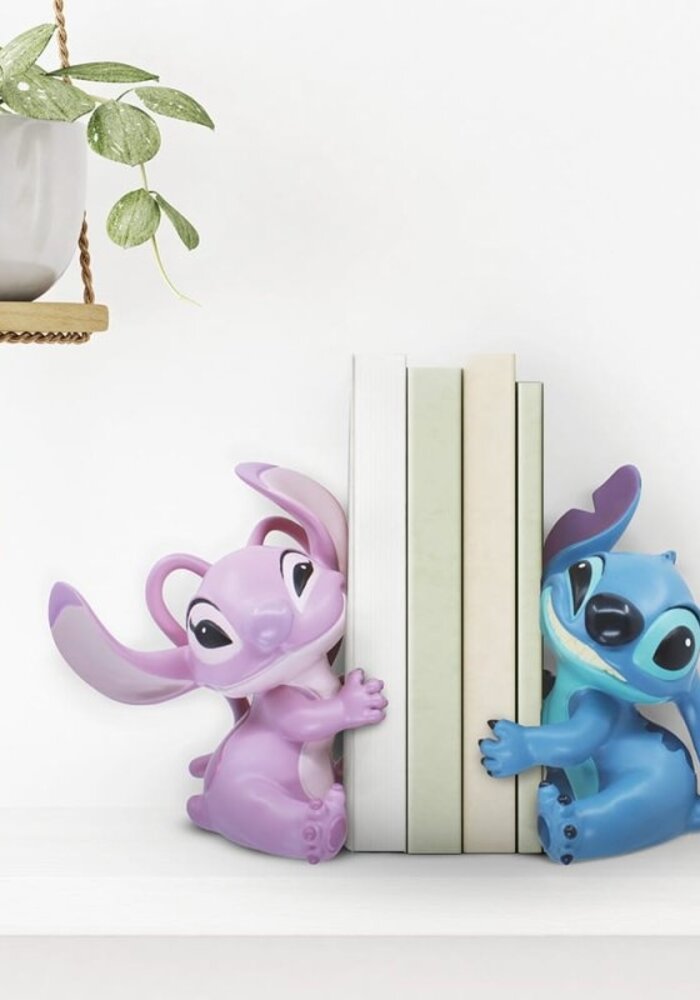 Disney Showcase Collection - Stitch & Angel Bookends