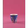 Medium Beker - Flower Collage - rice