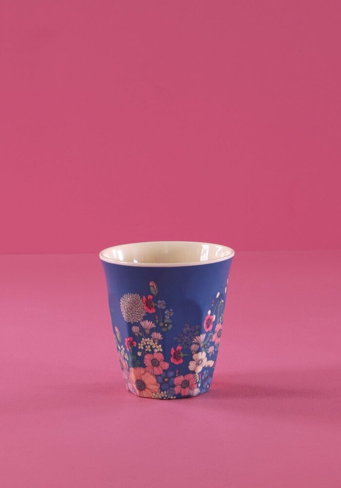 rice - Medium Beker - Flower Collage