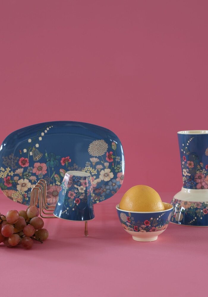 rice - Medium Beker - Flower Collage