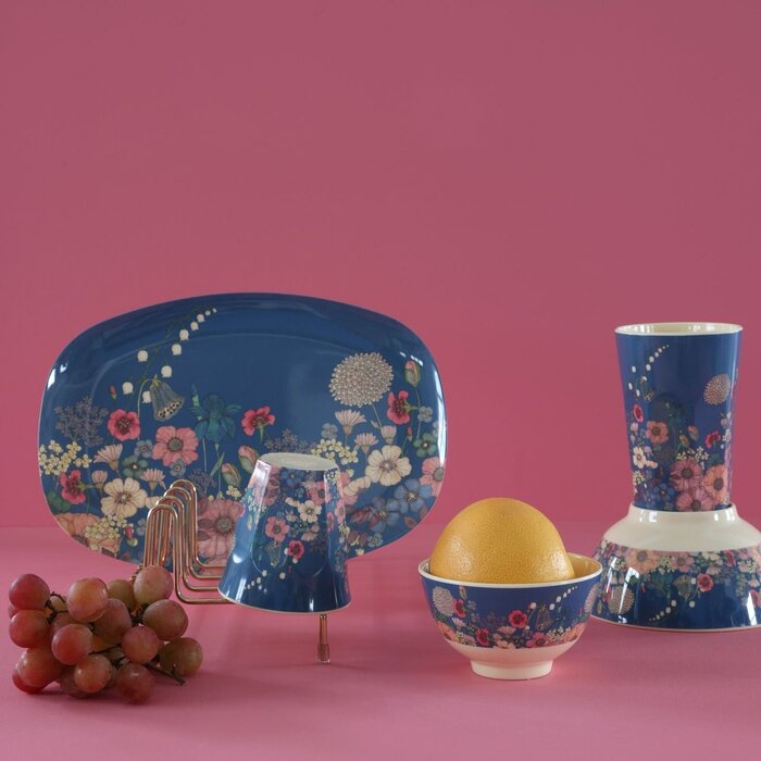 RICE - Medium Beker - Flower Collage (OP=OP!)