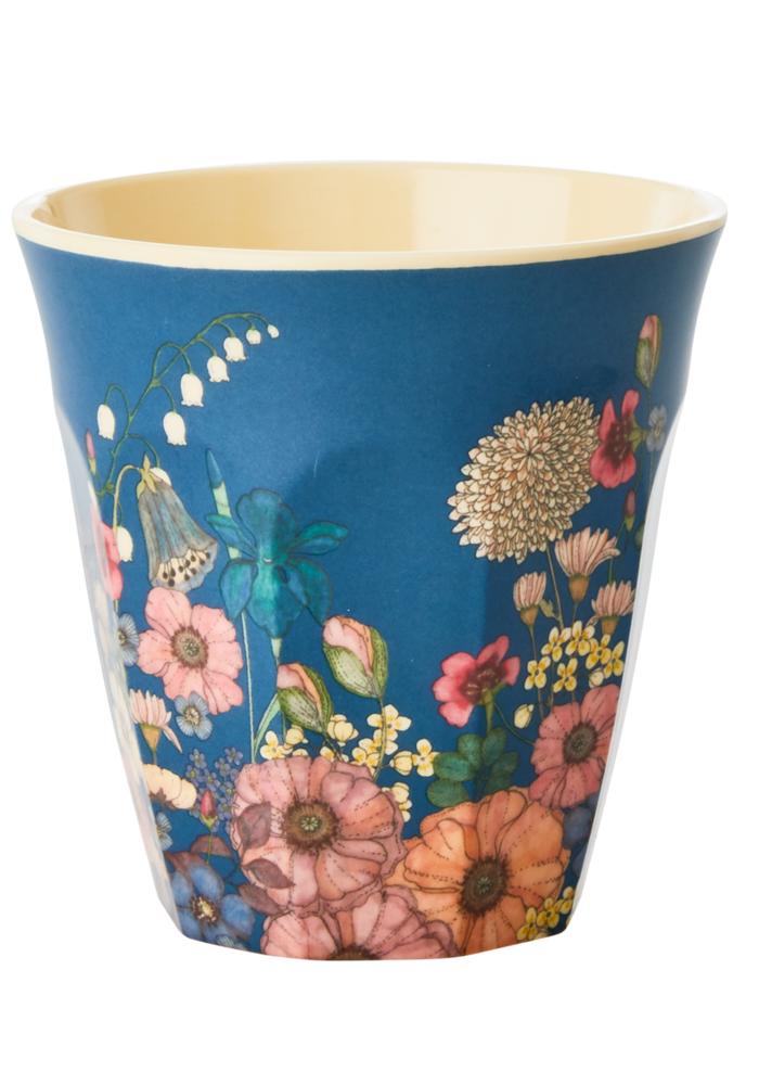 rice - Medium Beker - Flower Collage