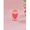 Medium Beker - Heart - rice