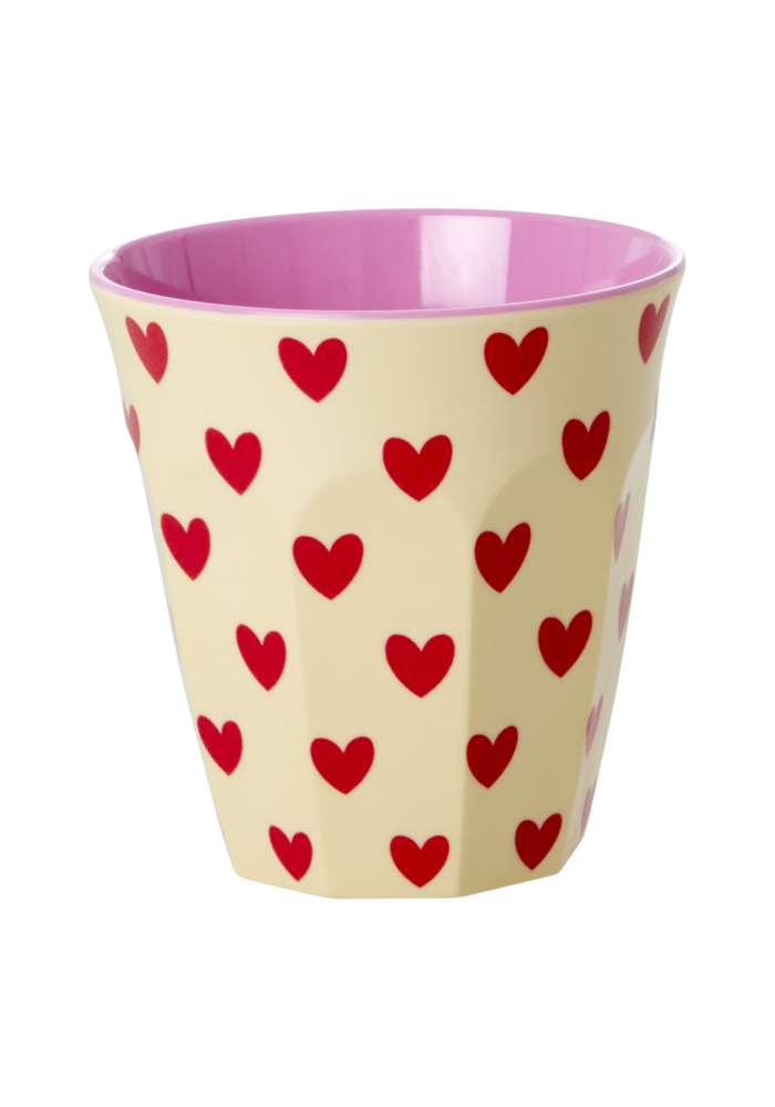 rice - Medium Beker - Darling Hearts