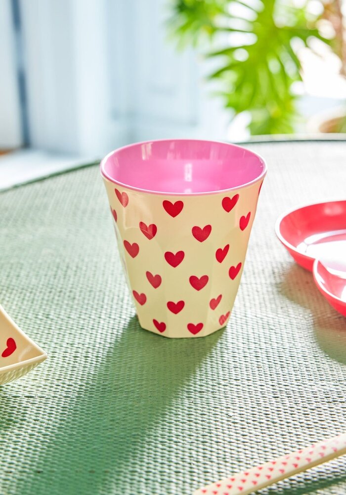 rice - Medium Beker - Darling Hearts