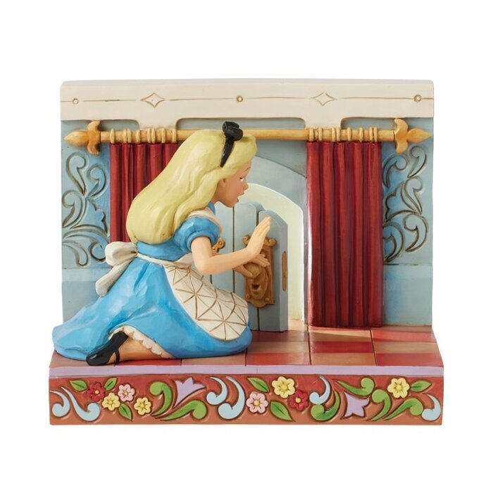 Disney Traditions Curiouser and Curiouser Curioser and Curiouser (Alice LED Wonderland Door) - Disney Traditions