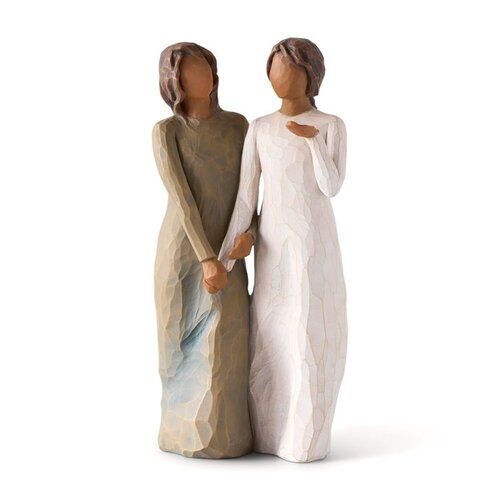 My sister, my friend (Darker Skin and Hair) - Willow Tree 
