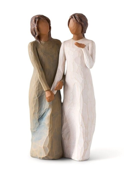 Willow Tree My sister, my friend (Darker Skin and Hair) - Willow Tree