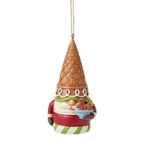 Gingerbread Gnome Hanging Ornament - Heartwood Creek 
