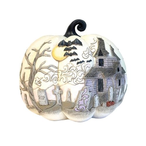 A Little Batty (Haunted Pumpkin Scene PRE-ORDER) - Heartwood Creek 