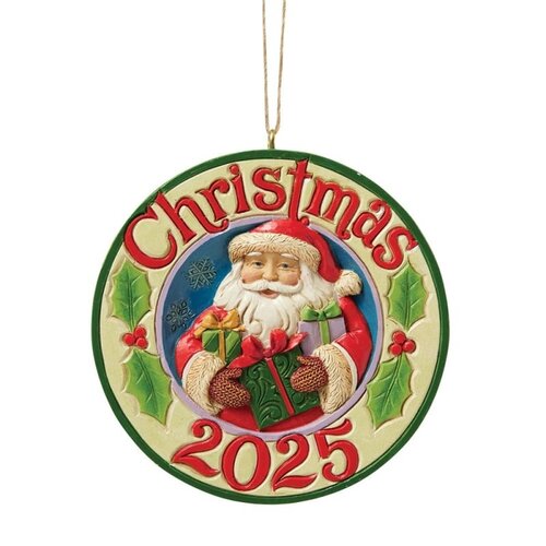 2025 Santa with Gifts Hanging Ornament (OP=OP!) - Heartwood Creek 
