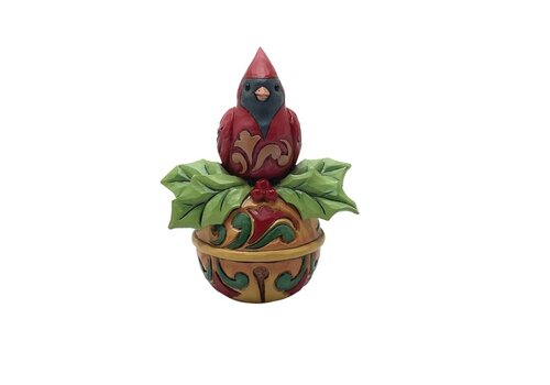 Heartwood Creek Cardinal on a Jingle Bell Mini (PRE-ORDER) - Heartwood Creek