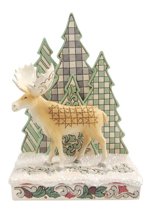 Heartwood Creek Frozen Forest (White Woodland Moose) - Heartwood Creek