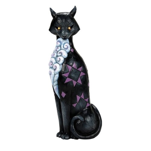 Gato's Glowing Gaze (LED Black Cat - OP=OP!) - Heartwood Creek 