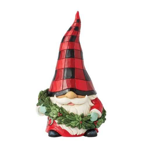 Gnome with Wreath - Heartwood Creek 