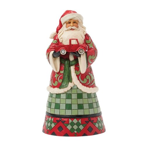Highland Holiday (Santa with Red Truck PRE-ORDER) - Heartwood Creek 